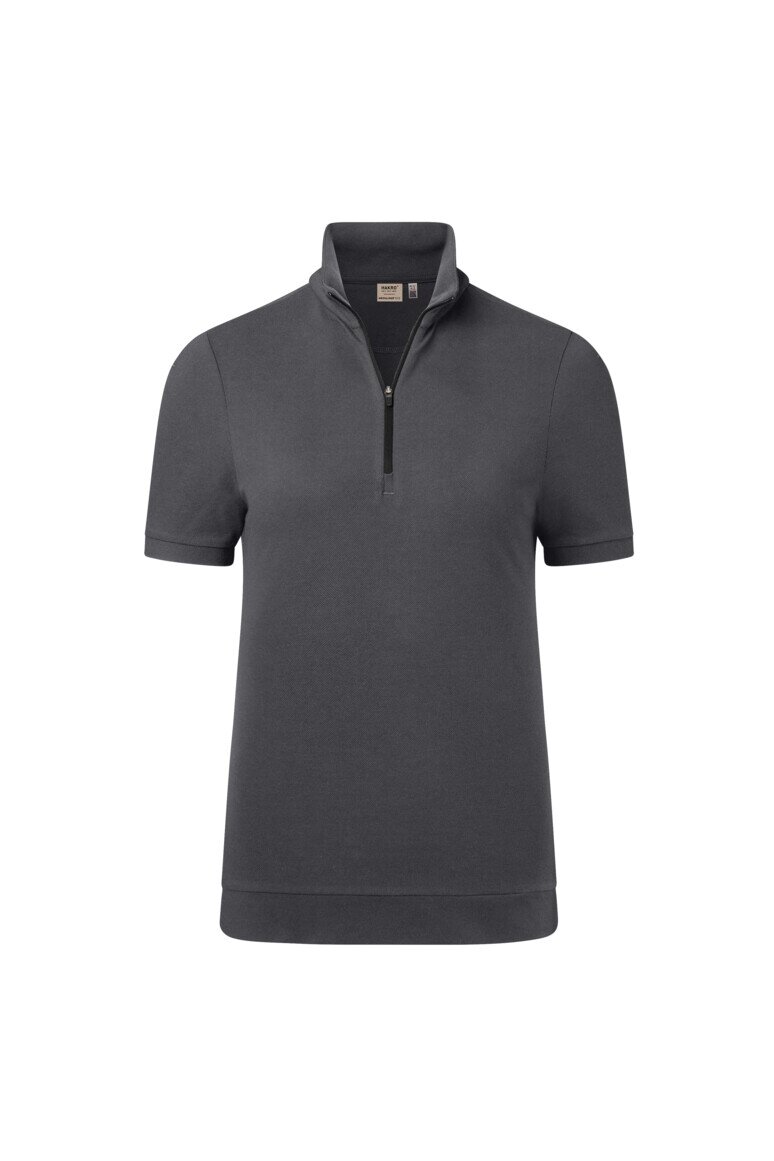 HAKRO Damen Zip-Shirt Piqué MIKRALINAR® ECO NO. 334