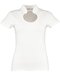 Regular Fit Corporate Top Keyhole Neck