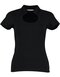 Regular Fit Corporate Top Keyhole Neck