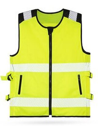 Korntex Hi-Vis Mesh Motorcycle Safety Vest “Naxos”