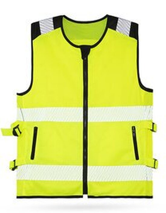 Korntex Hi-Vis Mesh Motorcycle Safety Vest “Naxos”