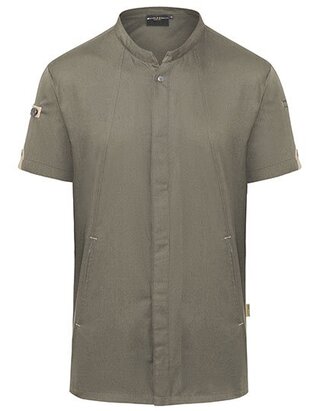 KY052 Kurzarm Kochjacke Green-Generation