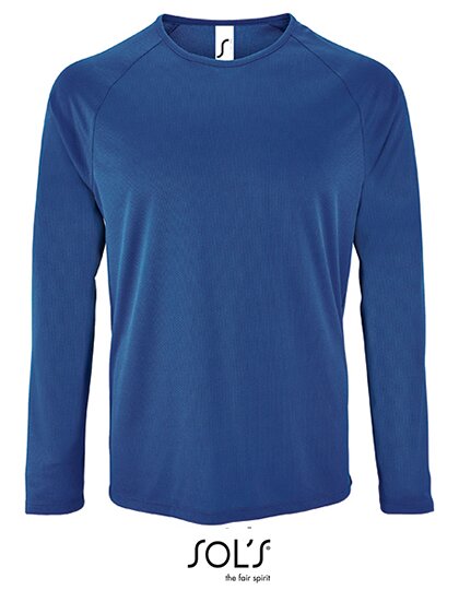 Men`s Long-Sleeve Sports T-Shirt Sporty