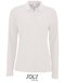 Women`s Long-Sleeve Piqué Polo Shirt Perfect
