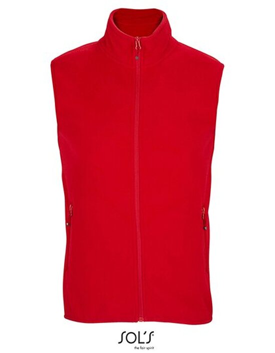 L03822 Unisex Factor Zipped Fleece Bodywarmer