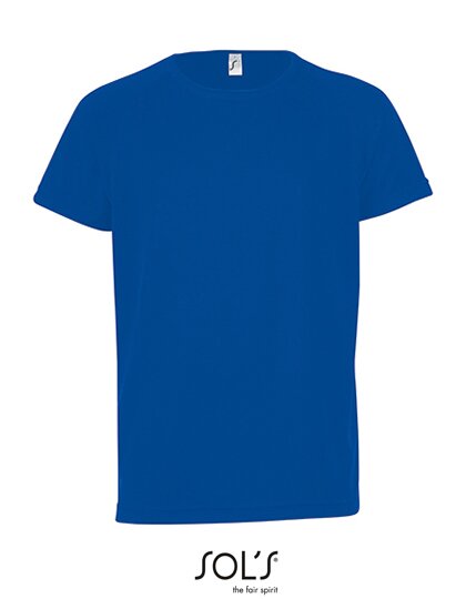 Kids` Raglan Sleeved T-Shirt Sporty