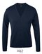 Golden Men V-Neck Knitted Cardigan