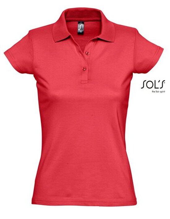 Women`s Jersey Polo Shirt Prescott