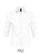 Ladies` Stretch-3/4-Sleeve Blouse Effect