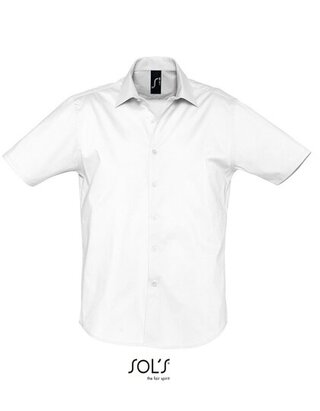 Men`s Stretch-Shirt Broadway Shortsleeve