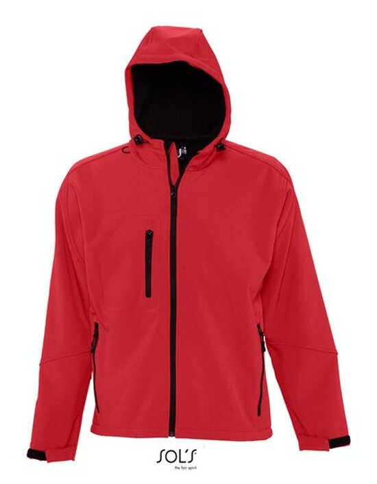 Hooded Softshell Jacket Replay
