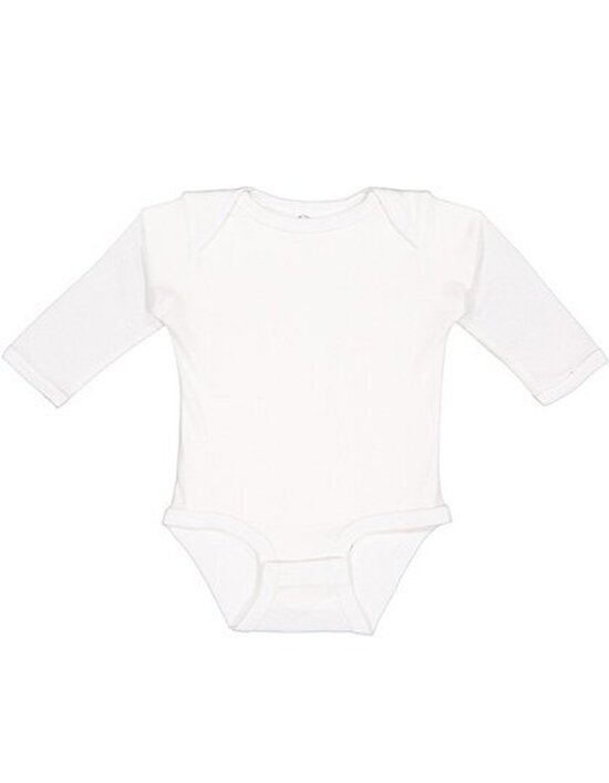 Infant Fine Jersey Long Sleeve Bodysuit