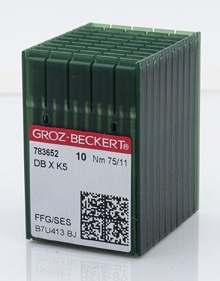 Nadeln 75er mit halbrunder Spitze (100 Stück)