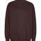 NET63011 Tiger Cotton by Neutral Oversized Sweatshirt
