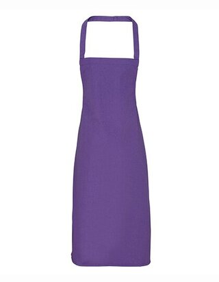 100% Organic Cotton Bib Apron (No Pocket)