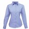 Ladies` Poplin Long Sleeve Blouse