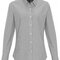 Ladies Cotton Rich Oxford Stripes Shirt