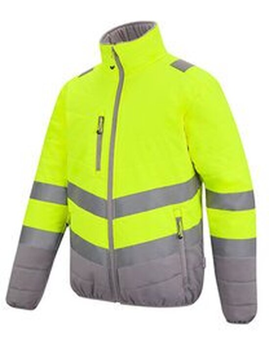 RG9430 Regatta High Visibility Hi-Vis 2-Tone Thermal Baffle Jacket