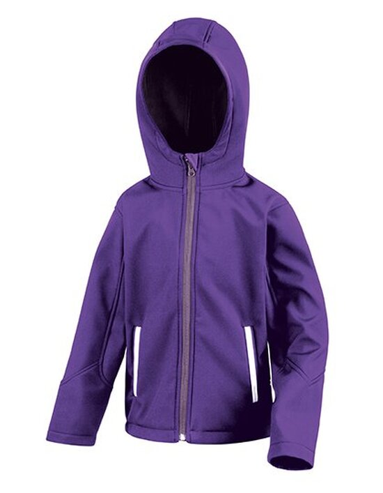 Result Core Junior TX Performance Hooded Soft Shell Jacket