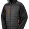 Black Compass Padded Soft Shell Jacket