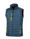 Black Compass Padded Soft Shell Gilet