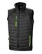 Black Compass Padded Soft Shell Gilet