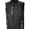 Black Compass Padded Soft Shell Gilet