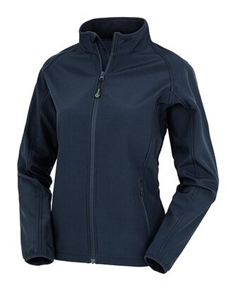 Womens Recycled 2-Layer Printable Softshell Jacket