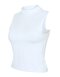Women`s High Neck Crop Vest