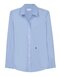 Women`s Blouse Slim Fit Check/Stripes Longsleeve