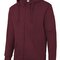 Zip Through Hooded Sweat Jacket