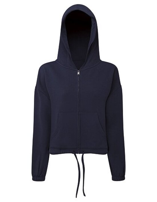 Women´s Recycled Drawstring Full-Zip Hoodie