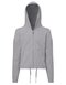 Kids Recycled Cropped Oversize Full-Zip Hoodie