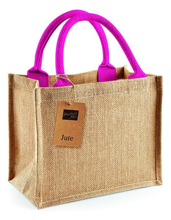 Jute Mini Gift Bag
