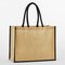 WM470 Westford Mill Natural Starched Jute Classic Shopper