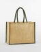 WM470 Westford Mill Natural Starched Jute Classic Shopper