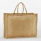 WM475 Westford Mill Natural Starched Jute Market Shopper