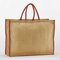 WM475 Westford Mill Natural Starched Jute Market Shopper