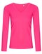 Women´s V-Neck T-Shirt Longsleeve