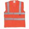 Hi Vis Top Cool Recycled Open Mesh Waistcoat