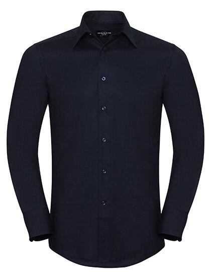 Men`s Long Sleeve Tailored Oxford Shirt