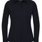 Ladies` Long Sleeve Fitted Polycotton Poplin Shirt
