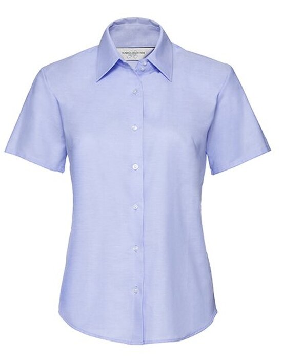 Ladies` Short Sleeve Classic Oxford Shirt