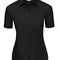Ladies` Short Sleeve Classic Polycotton Poplin Shirt