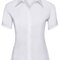 Ladies` Short Sleeve Tailored Ultimate Non-Iron Shirt