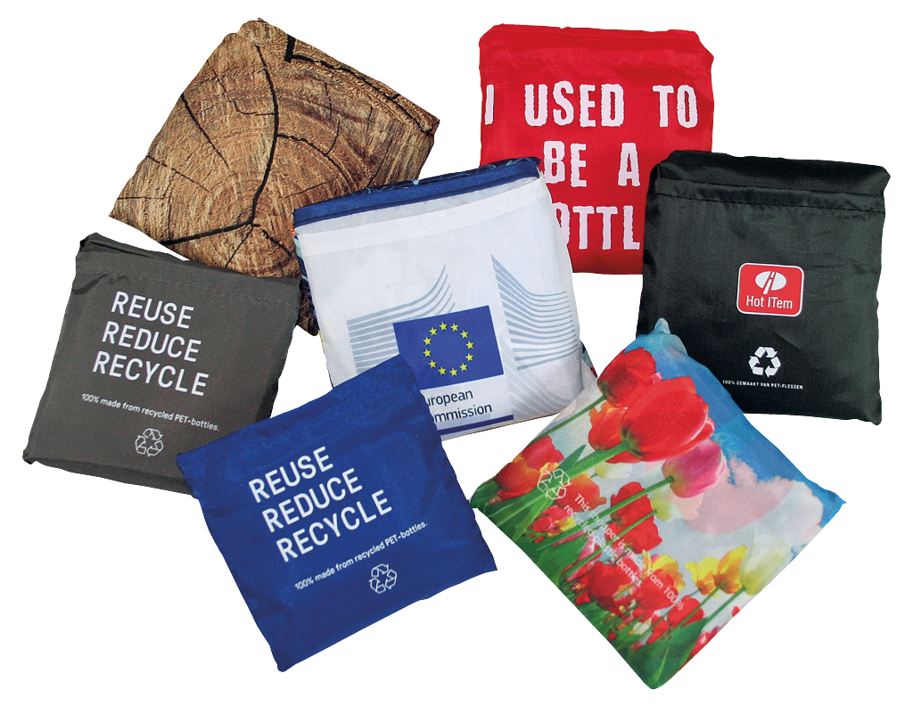Recycle Bags Faltbare Einkaufstasche rPET