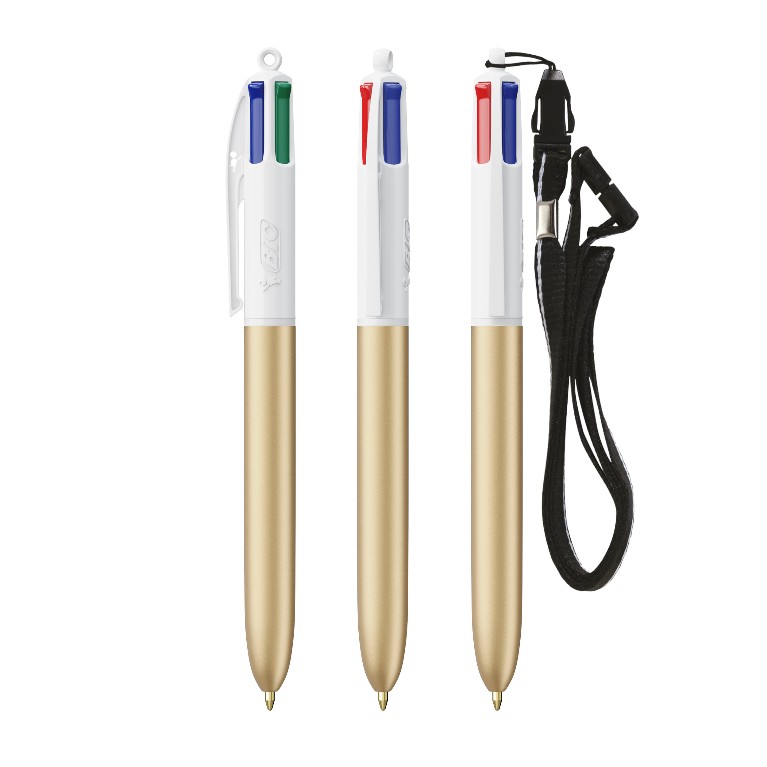 BIC® 4 Colours® Glacé with Lanyard