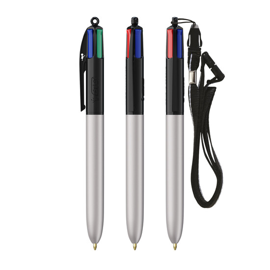 BIC® 4 Colours® Glacé with Lanyard