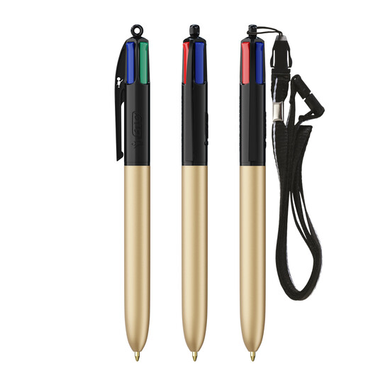 BIC® 4 Colours® Glacé with Lanyard