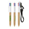 BIC® 4 Colours® Wood Style with Lanyard